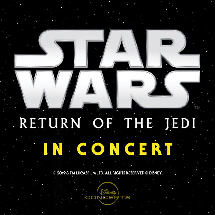 STAR WARS RETURN OF THE JEDI Film with Live Orchestra Official