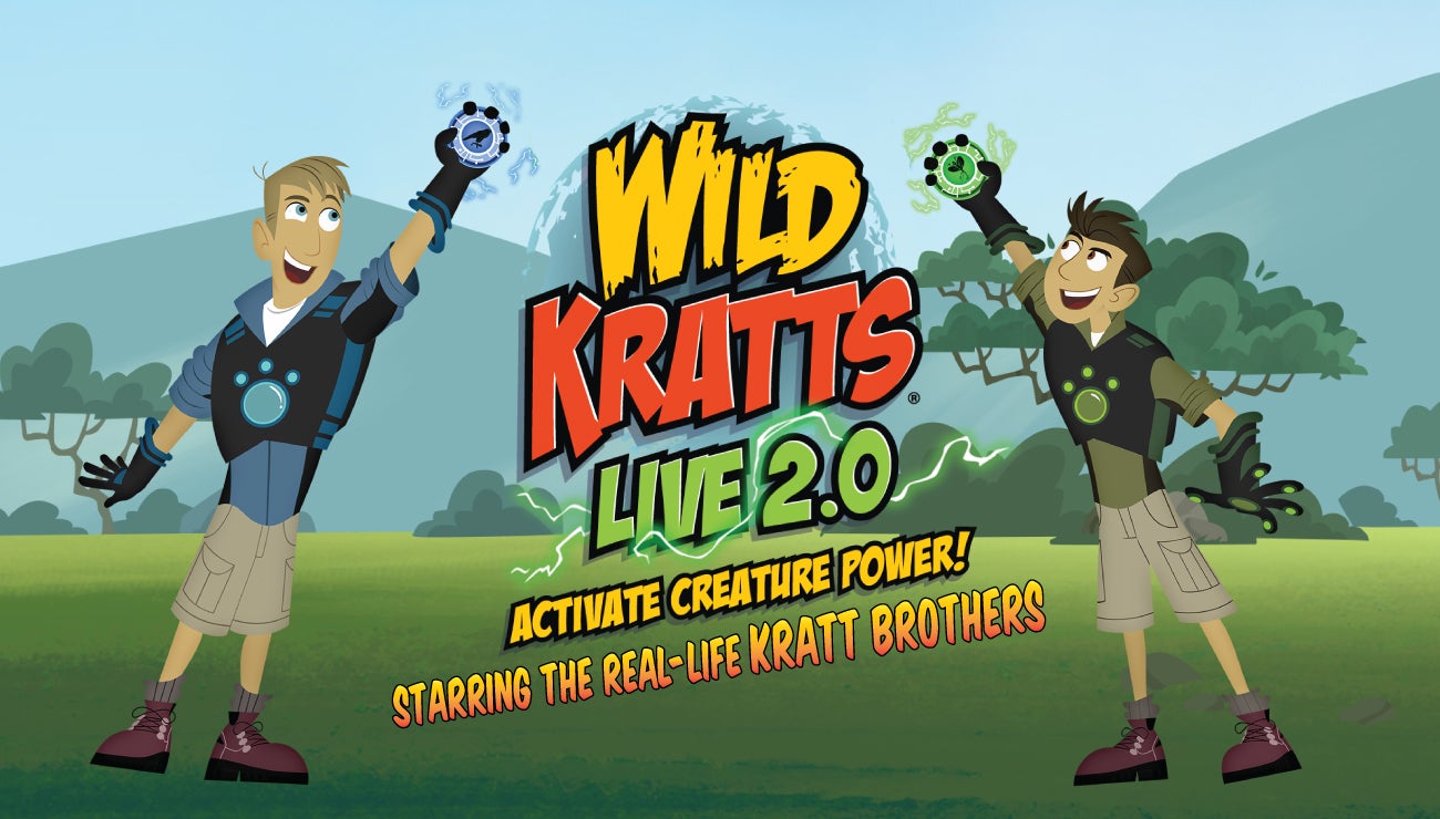 Wild Kratts Live 2.0: Activate Creature Power! | Official Ticket Source ...